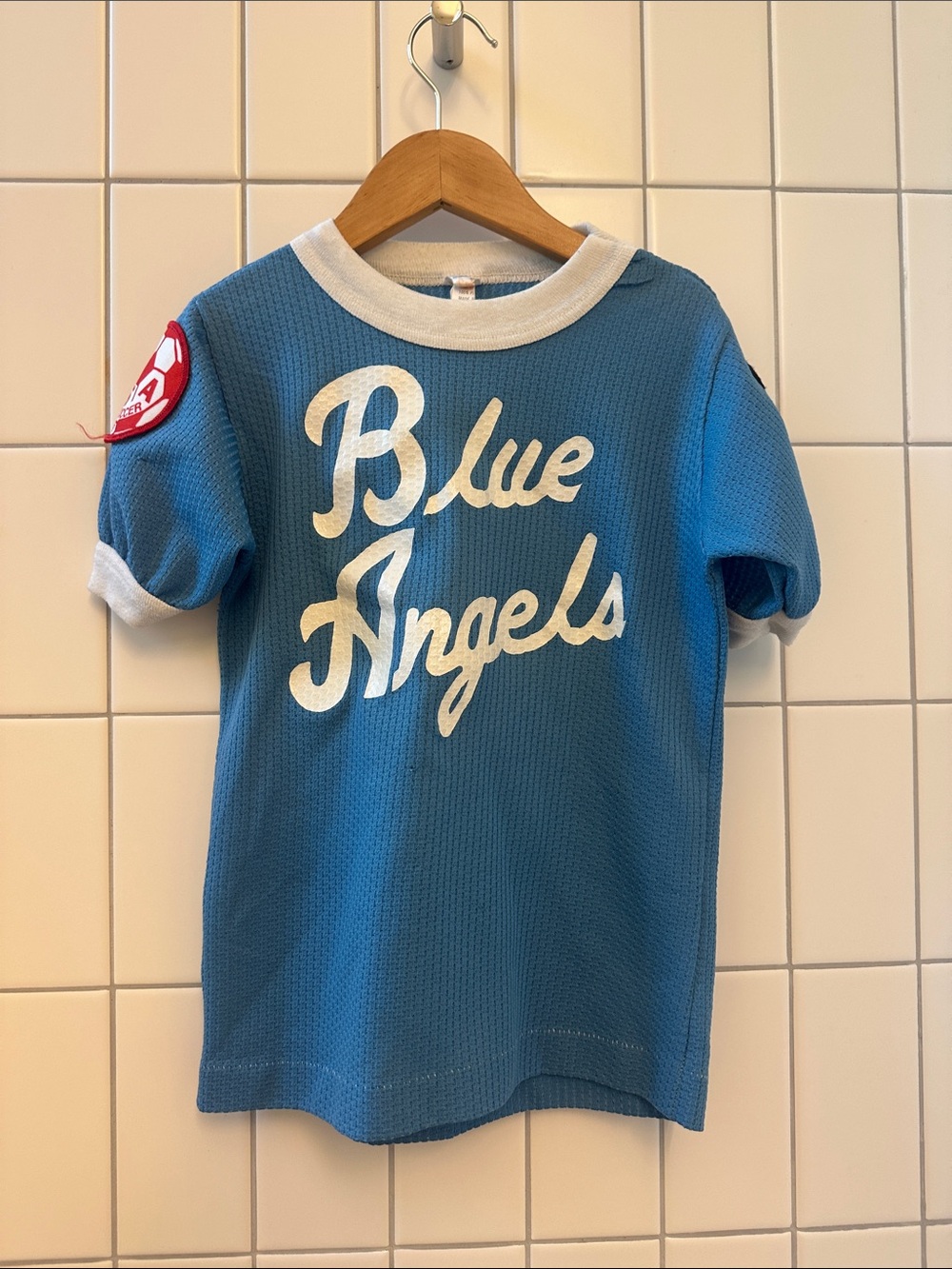Vintage Blue Angels soccer Jersey, “Jessica” 1981-1982